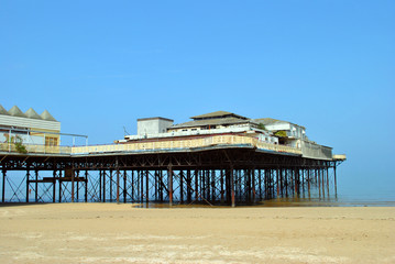 Colwyn Bay pier in North Wales