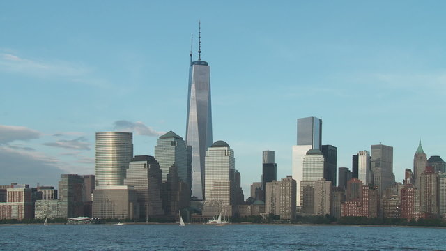 Freedom Tower and Lower Manhattan Skyline 2