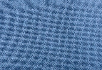 Close Up Background Pattern of Blue Textile Texture