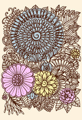 Floral doodles