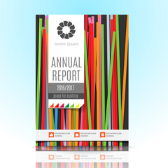 Modern Brochure, Annual report Design Template. 