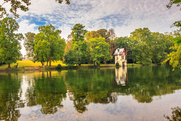 Gare à bateau à Olivet sur le Loiret.