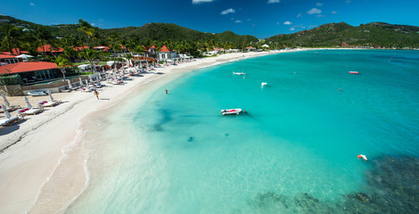 St Barth Island, Caribbean sea