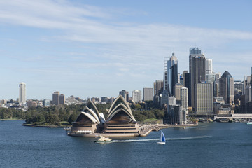 Ciudad de Sydney, Opera House. Australia - Powered by Adobe