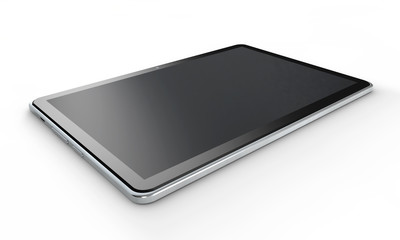 Obraz na płótnie Canvas 3d Tablet on a white background