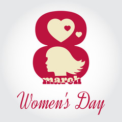 Women's Day.Women's Day Vector. Women's Day Drawing. Women's Day