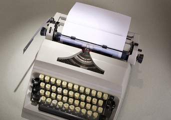 Vintage typewriter