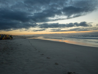 Early morning on False Bay beach in South Africa - 8