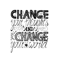 Obraz premium Lettering motivation poster