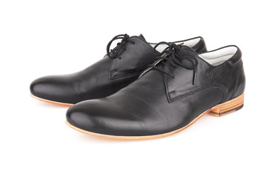 Black man's shoes
