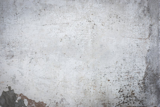Stucco white wall background texture