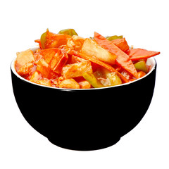 chicken with pineapple