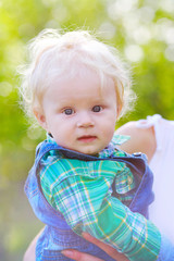 Child on outdoors