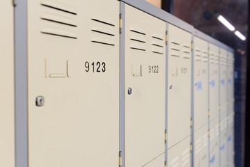 Metal School locker