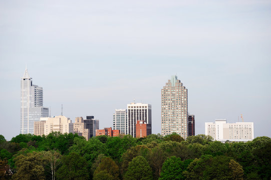 Raleigh downtown skyline