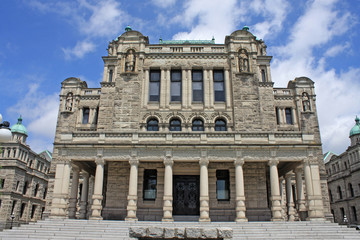 Fototapeta na wymiar British Columbia Parliament Building, Victoria