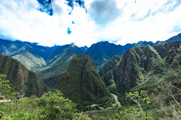 Obraz premium Machu Picchu, a UNESCO World Heritage Site