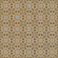 Fototapeta premium Abstract decorative geometric background. Seamless pattern.