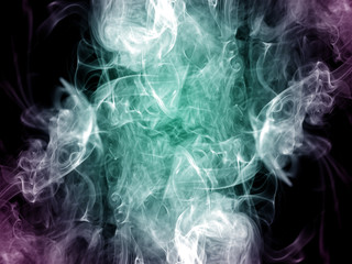 abstract background smoke curves and wave