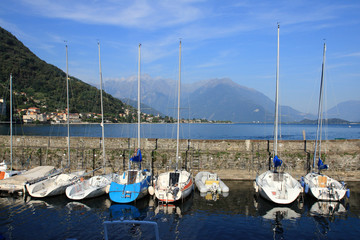 Gravedona am Comer see - Promenade - Hafen