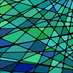 abstract vector stained-glass mosaic background