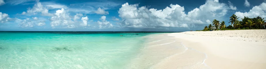 Crédence de cuisine en plexiglas Plage tropicale Île d& 39 Anguilla, mer des Caraïbes