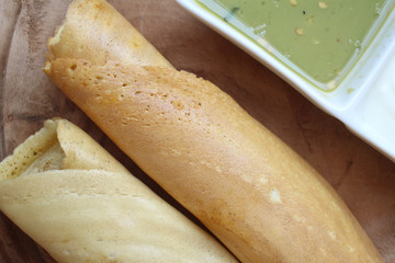 Masala dosa indian food