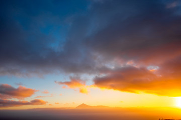 Tenerife island seascape