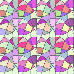 Seamless pattern. Mesh repeating texture, mosaic background