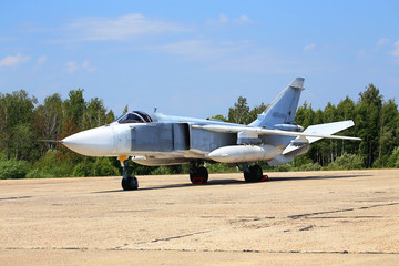 Fototapeta na wymiar Russian tactical bomber