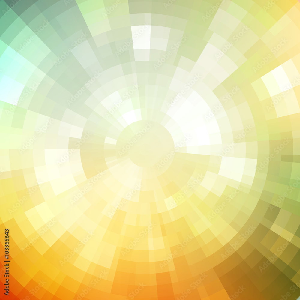 Poster abstract background shiny mosaic pattern disco style. for design party flyer, leaflet and nightclub 