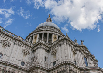 Fototapeta na wymiar St. Paul's Cathedral Dome, London