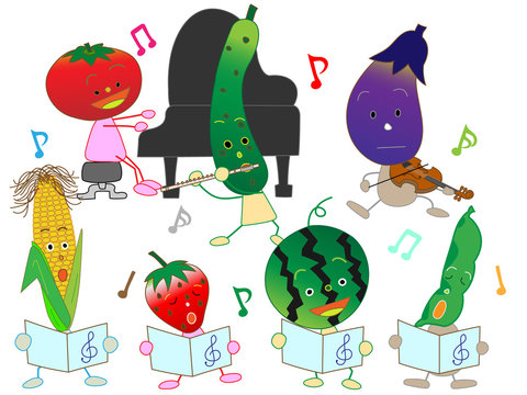野菜のコンサート