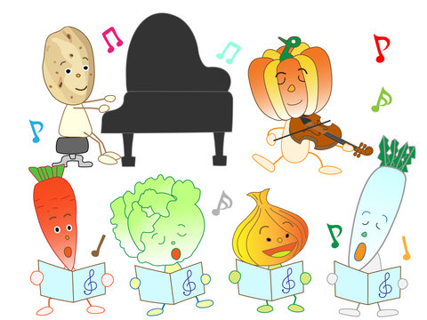 野菜のコンサート