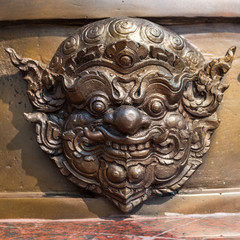 Bronze bas reliefs giant
