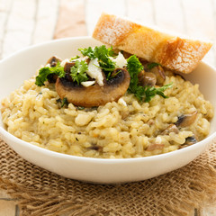 Risotto ai funghi