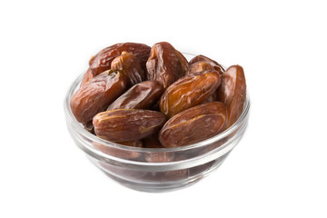 Date fruits in bowl