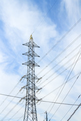 Pylon, electrical steel tower / 鉄塔
