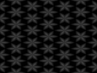 Abstract kaleidoscope symmetrical regular mirroring colorful pattern - digitally rendered graphic