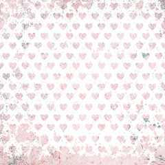 valentines day background with hearts