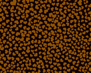 valentines day background with hearts