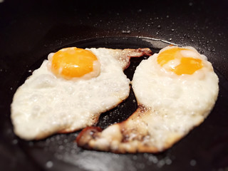 Fried eggs