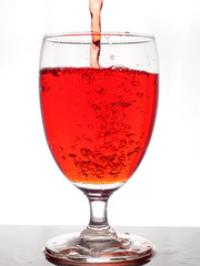 wine glass with water