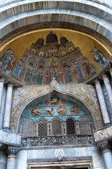 Entrance of St Mark's Basilica, Venice, Italy