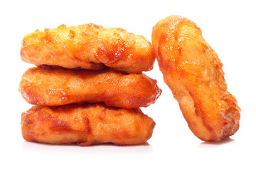 Crispy chicken nuggets