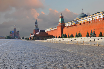 Morning on the Red Square