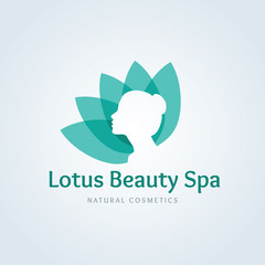 Beauty logo,Natural care logo,salon logo,women logo,Feminine Logo,vector logo template