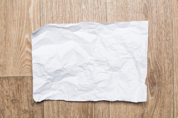 Obraz premium Crumpled paper