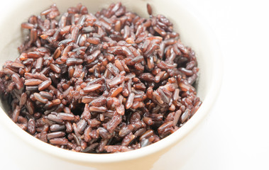 cooked Thai rice-berry