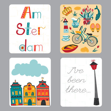 Netherlands set of cards
